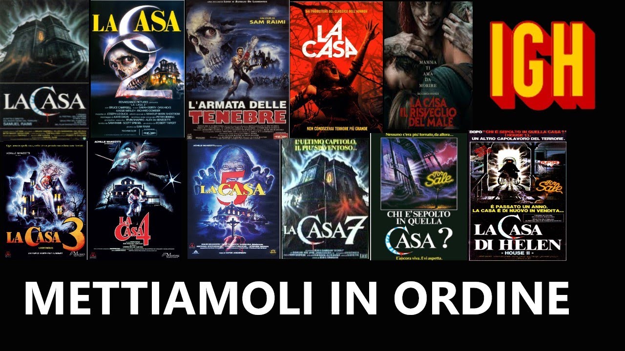 Da LA CASA (1982) a LA CASA IL RISVEGLIO DEL MALE - Analisi in breve
