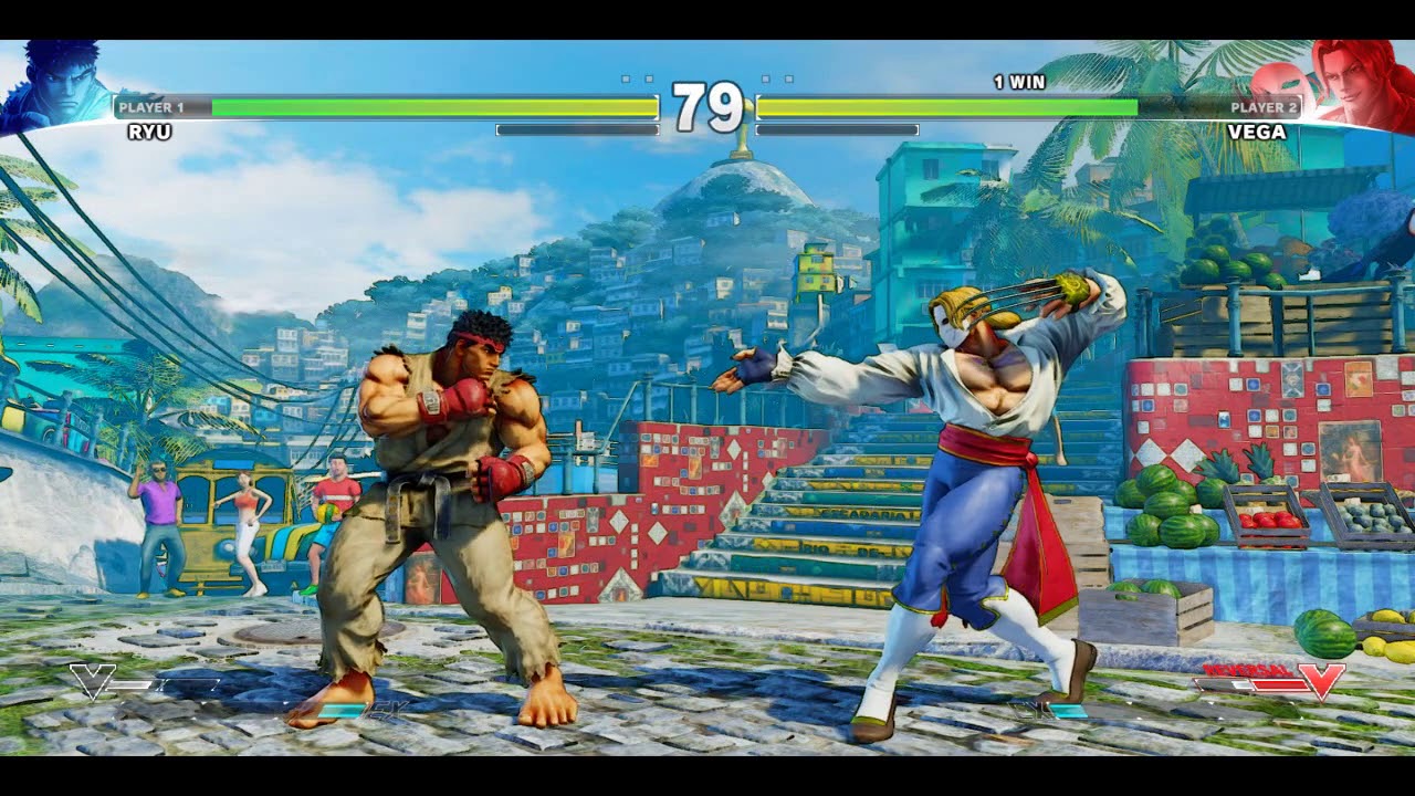 How To Connect PC Controller in Street Fighter 5 PC Gameplay 2 VS 2 Players Fight