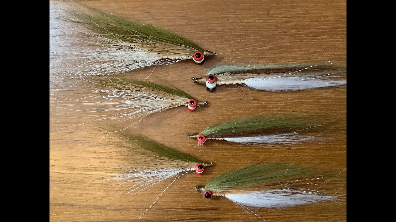 Fly tying a Clouser Deep Minnow