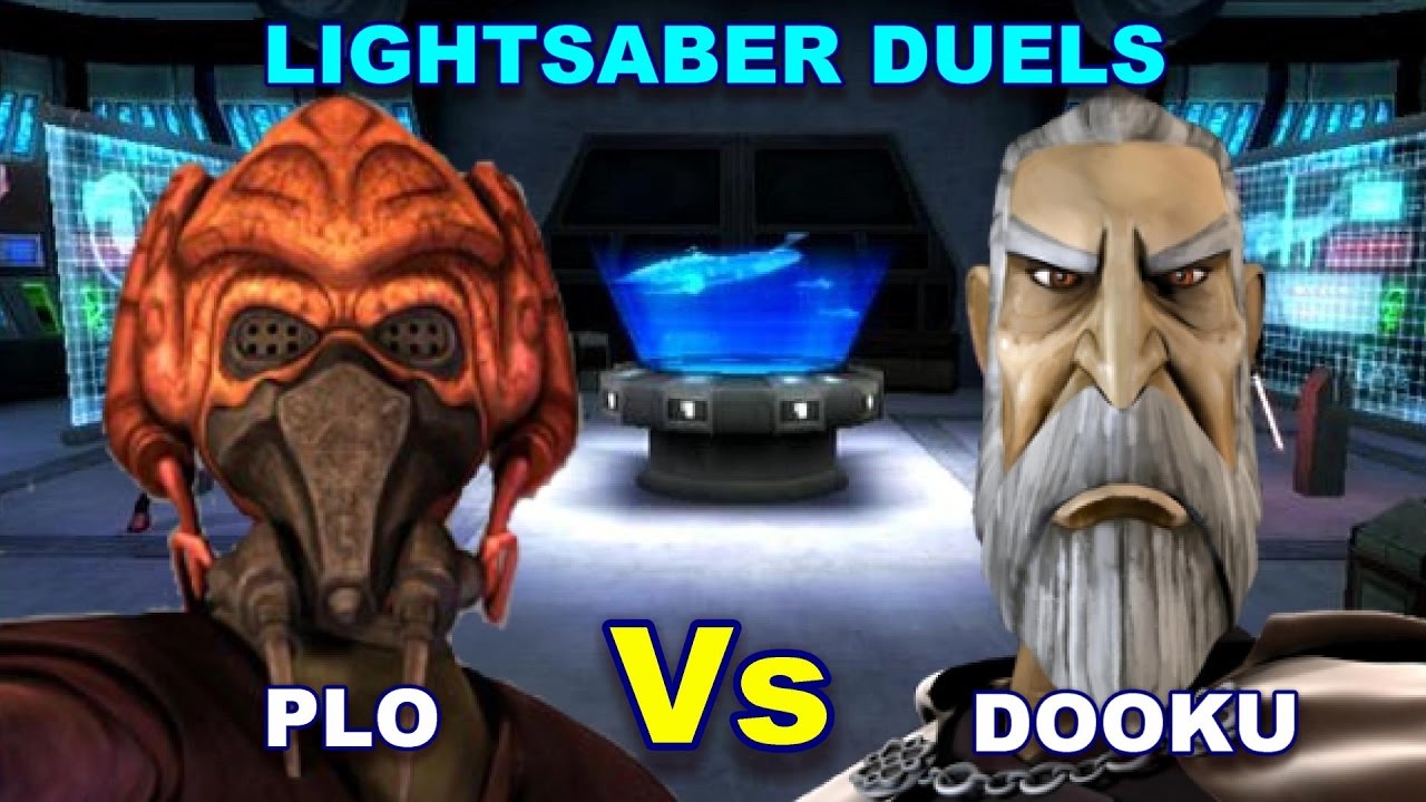 Lightsaber Duels - Plo Koon vs Count Dooku