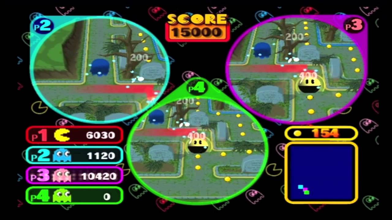Ночь игр &mdash; Pac-Man против (Gamecube)