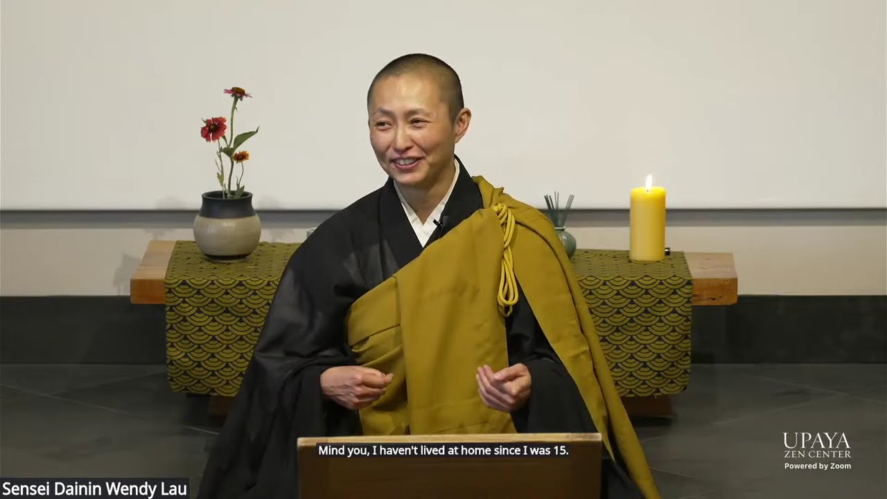 Zazen & Dharma Talk: with Sensei Dainin Wendy Lau
