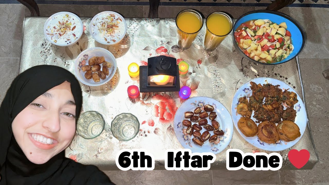6th Iftar Done ❤️✨️ | Larki Vlogger Hai