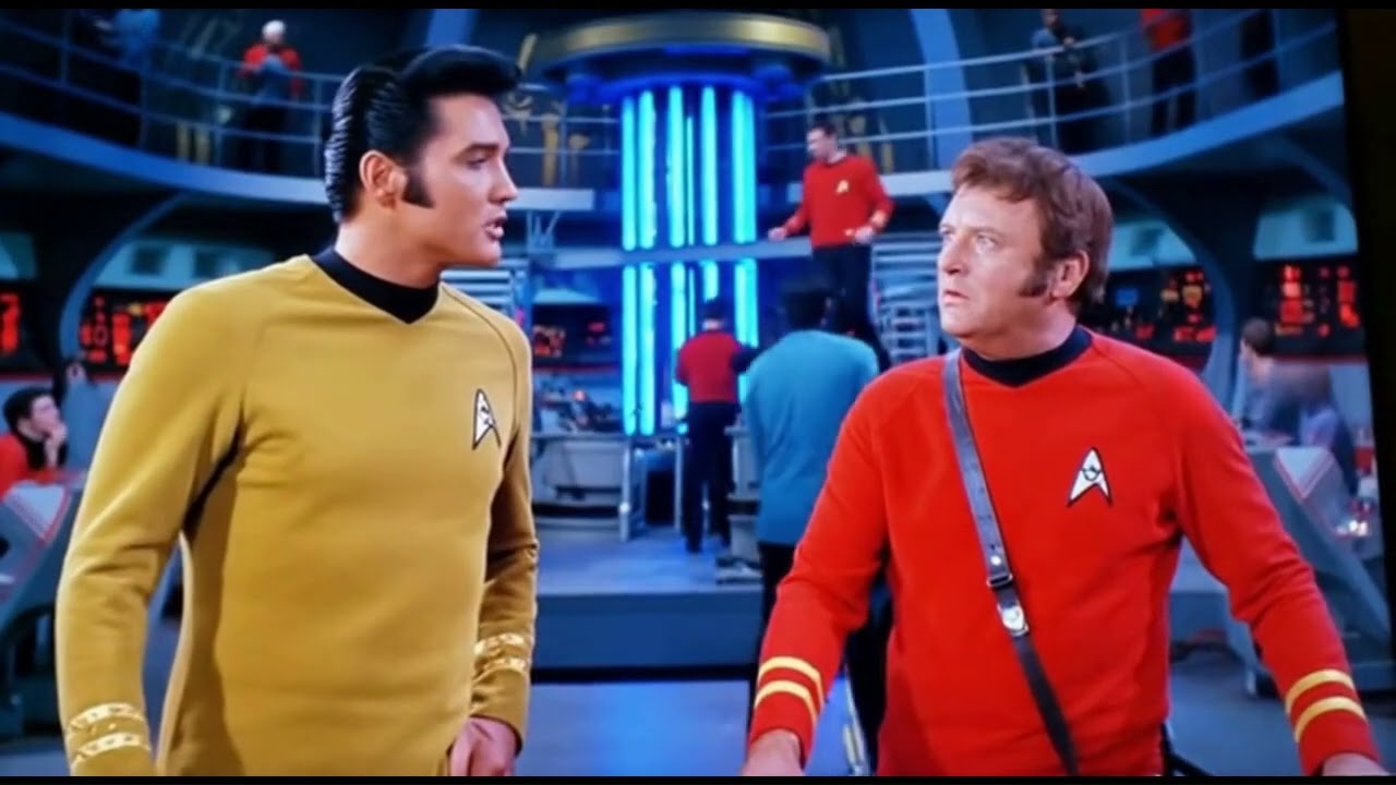 Elvis As Captain Kirk - Part 2 (AI)