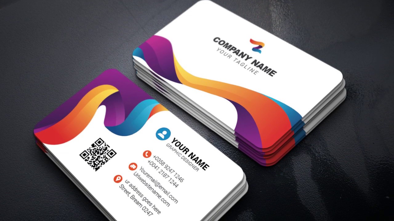 How to Make a Colorful Business Card in Adobe Illustrator