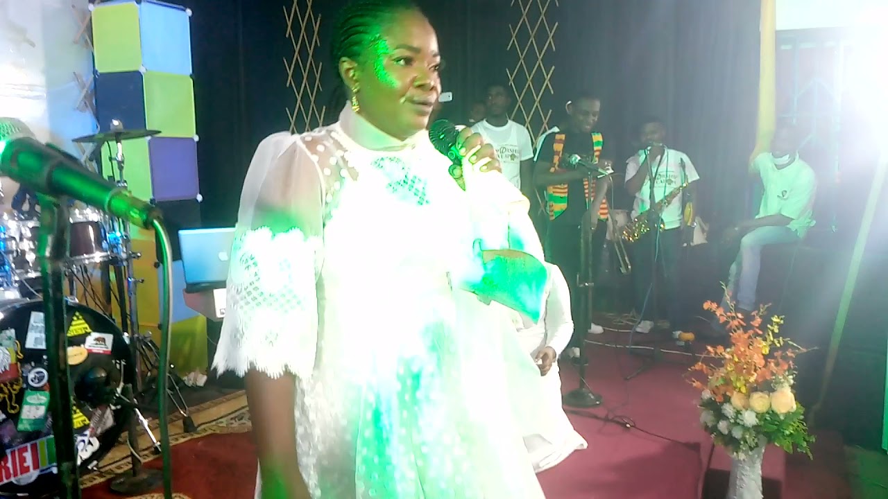Ohemaa Mercy perform with Wonder at Infinity Miracle Church Int.