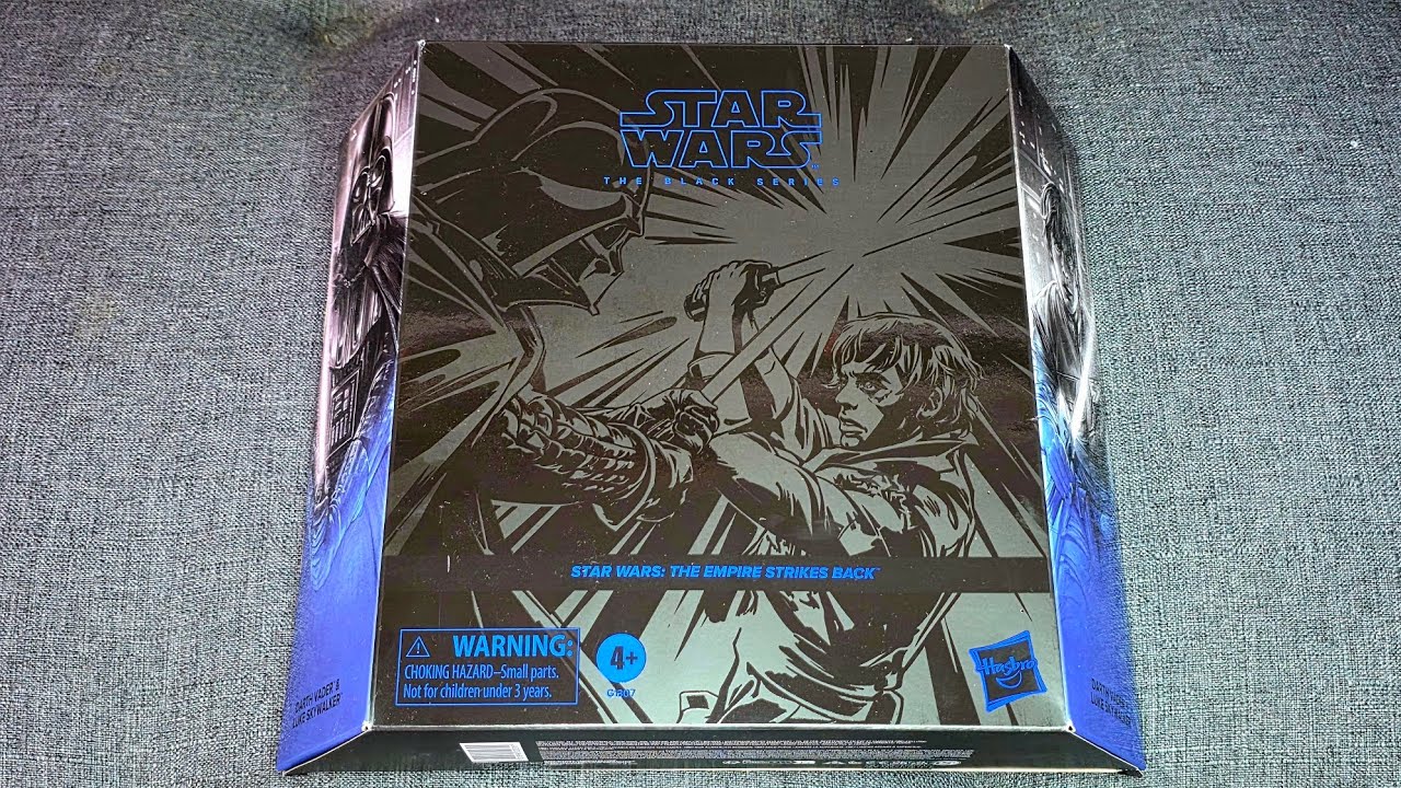 ++Darth Vader & Luke Skywalker++ #unboxing #theblackseries #theempirestrikesback INCREÍBLE SET