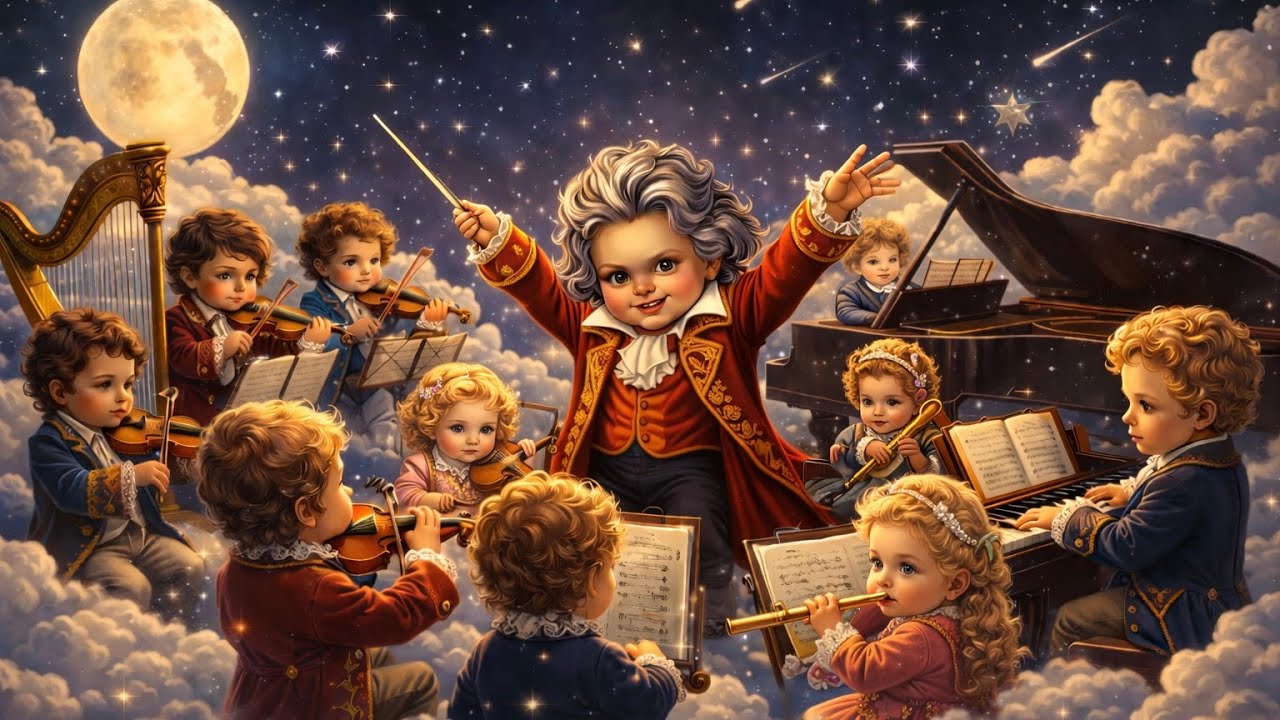 Classical Symphony Lullaby 🎻 | Deep Sleep Music for Babies