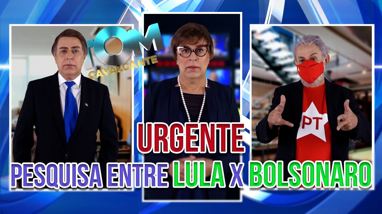 Urgente Pesquisa entre Lula x Bolsonaro