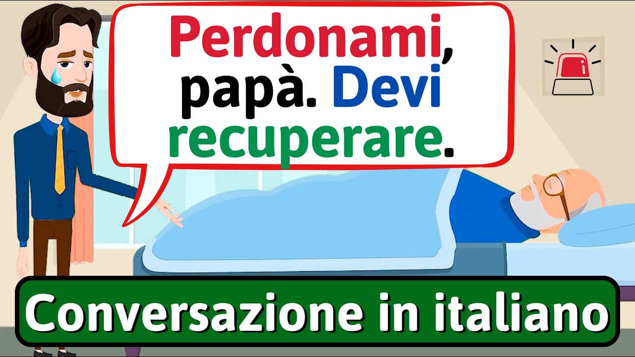 IMPARA L'ITALIANO: Vita familiare - papà e figlio | Conversazione in Italiano - LEARN ITALIAN