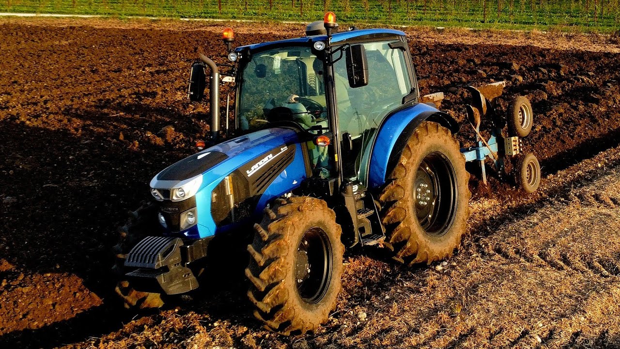 LANDINI 5-120 + ARATRO BIVOMERE ENTROSOLCO PESSOTTO