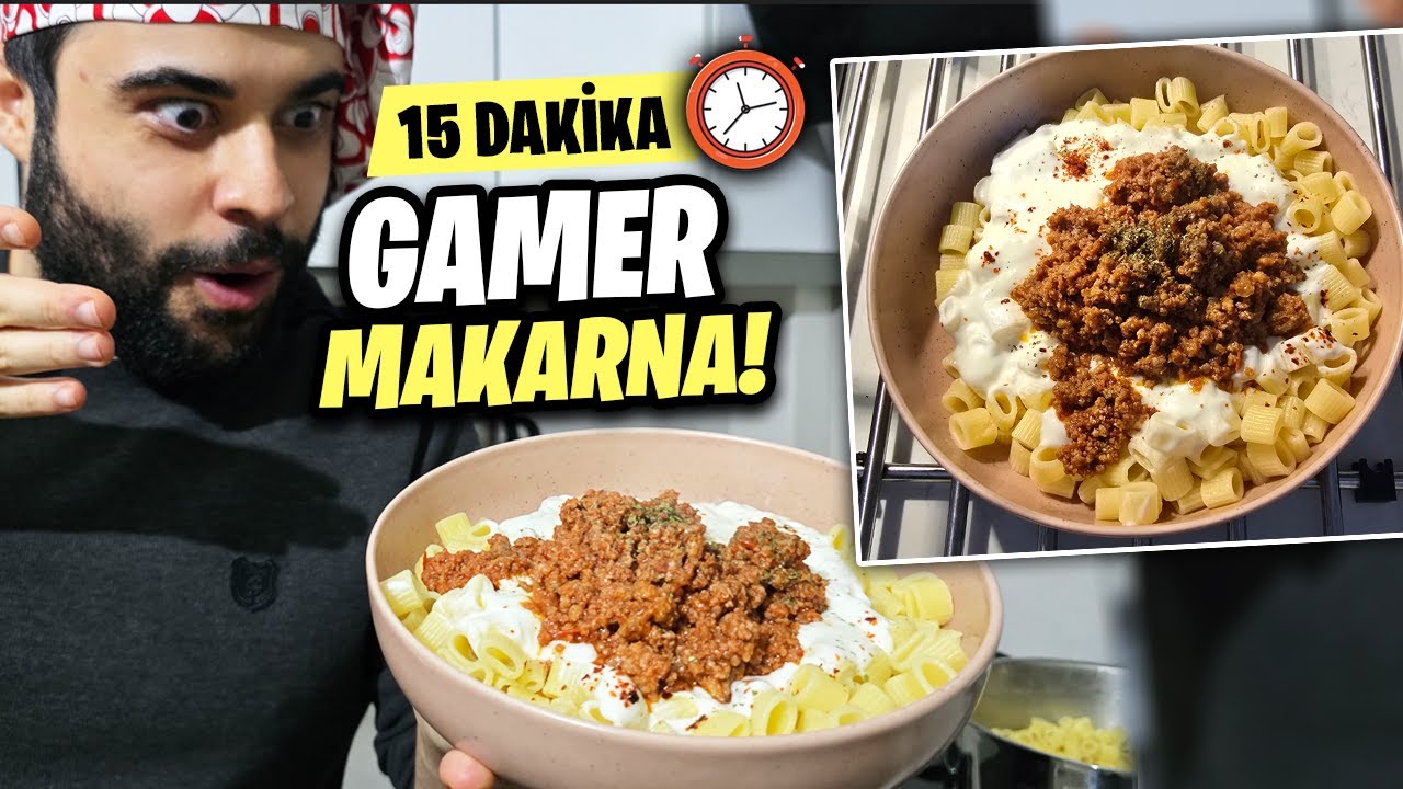 BU GAMER MAKARNAYA BAYILACAKSINIZ ! (15 DAKİKA) Oyun Fatih'i Mutfakta