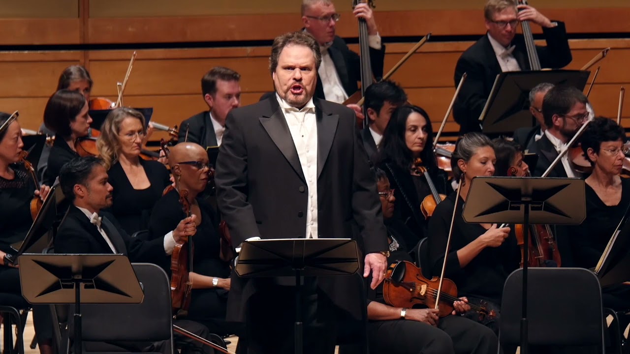 Mark Delavan sings 