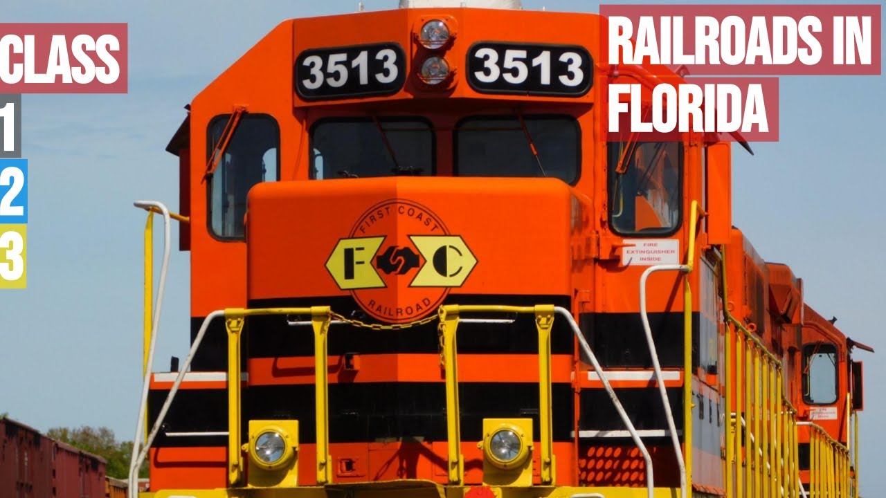 CLASS 1, 2, AND 3 RAILROADS IN FLORDIA!