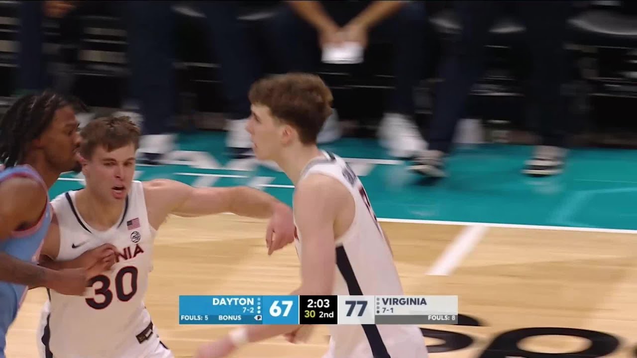 MEN’S BASKETBALL - Virginia vs. Dayton Highlights