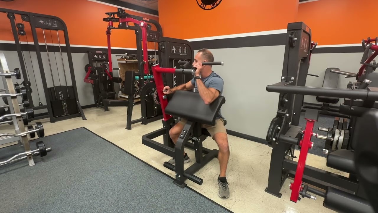 Biceps and Triceps Pin-Loaded Combo Machine by PEAKSTRENGTHEQUIPMENT.COM