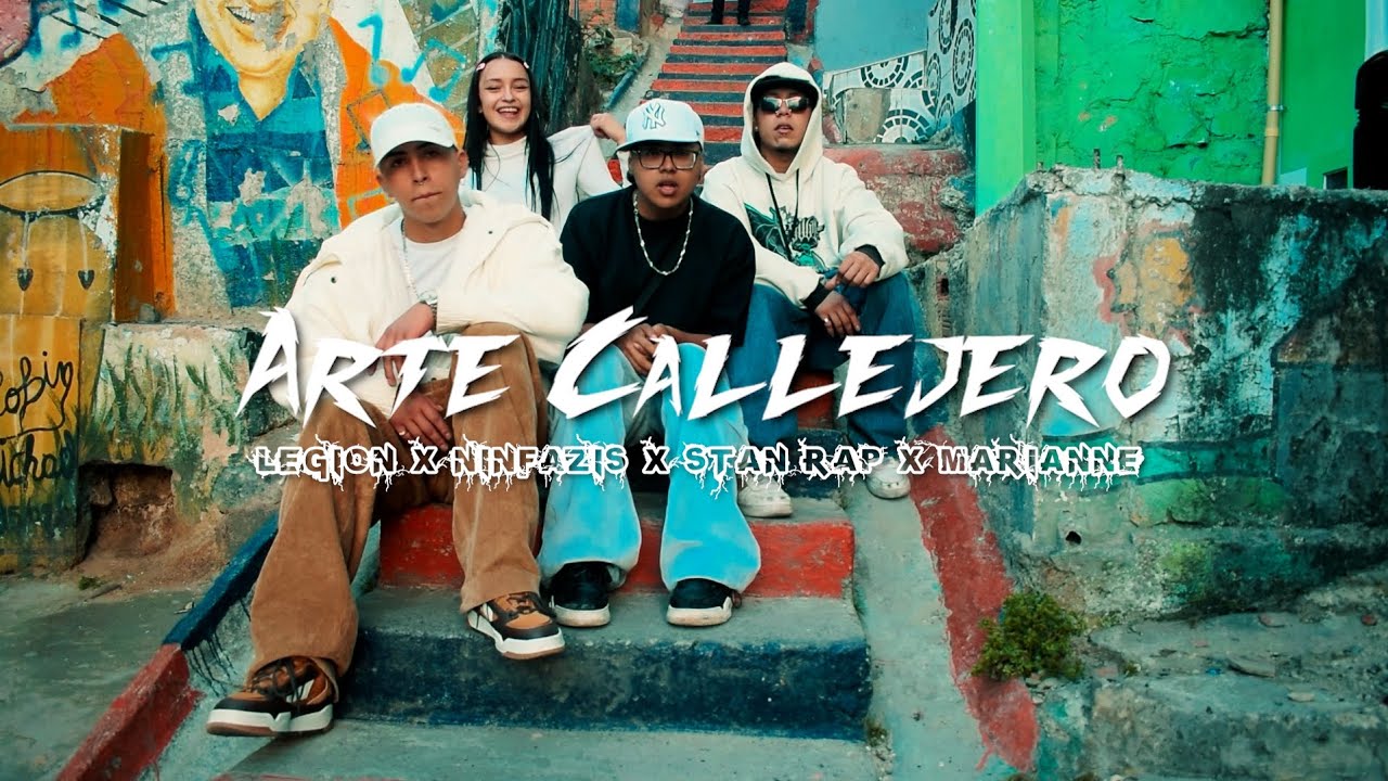 Arte Callejero - Legión X @Ninfazis X @Stan_cl X Mc Marianne (Video Oficial)