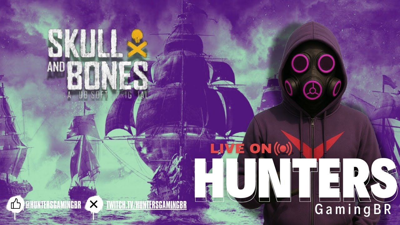 Vamos pra Live MARUJOS E MARUJAS [SKULL AND BONES]