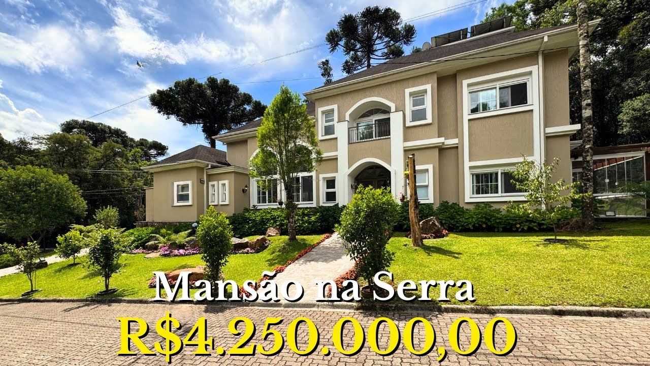 LUXO em Canela: 400m² com 2 suítes e muito CONFORTO por R$4.250.000,00! | Vetro Imóveis