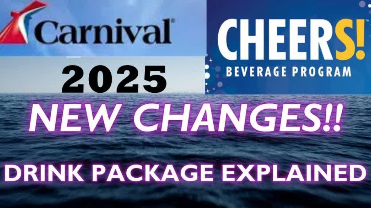 Carnival's Drink Package.