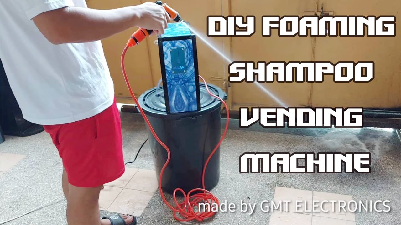 Shampoo SPRAY Vending Machine for Carwash