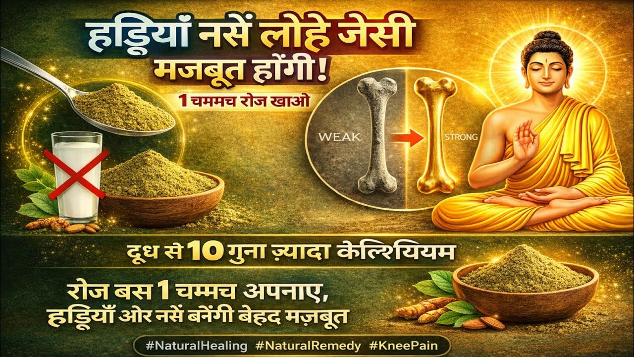 रोज़ बस 1 चम्मच अपनाइए, हडियाँ और नसें बनेंगी बेहद मजबूत ।Buddha Motivation Story in Hindi