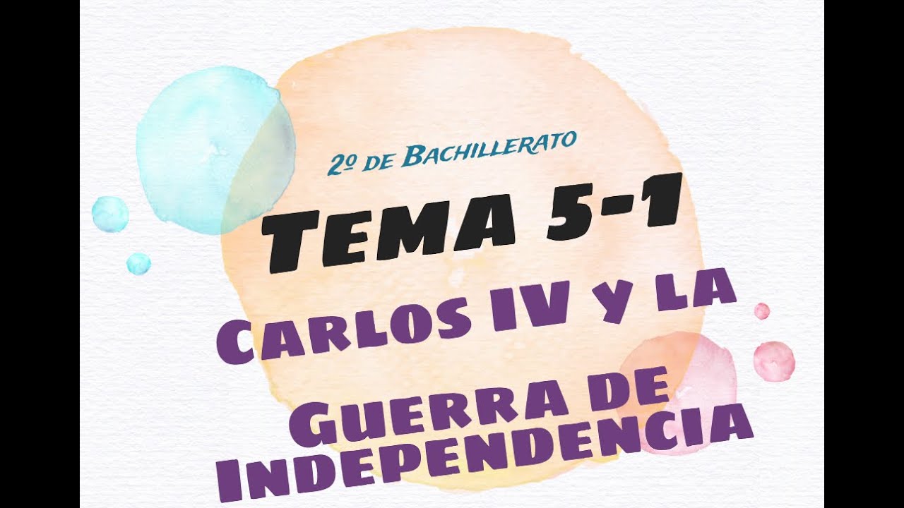 2BACH 5x01 - Carlos IV y la Guerra de Independencia