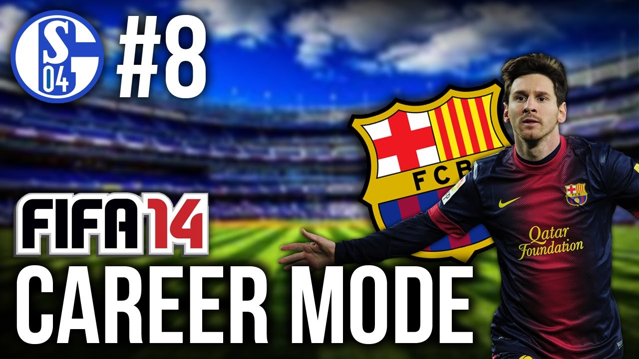 FIFA 14: Career Mode - Schalke #8 - BARCELONA?!