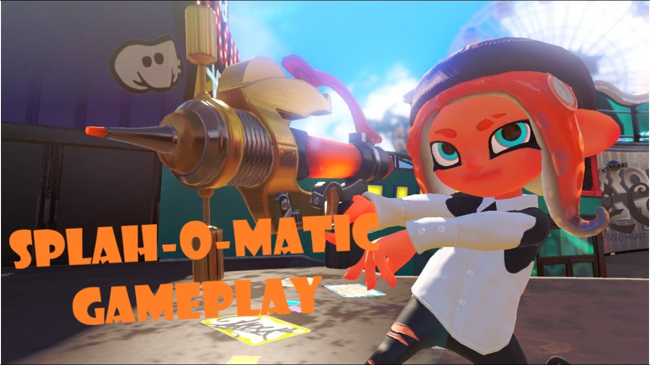 Splash-o-Matic Gameplay - Splatoon 3 | Anarchy Battle (Rainmaker)
