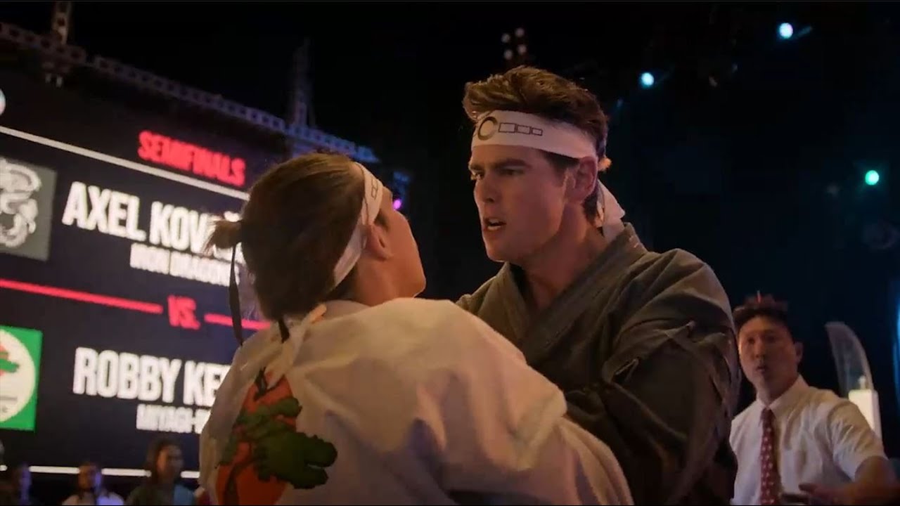 Robby Keene VS Axel Kovačević Iron Dragons - Cobra Kai Season 6 Part 2