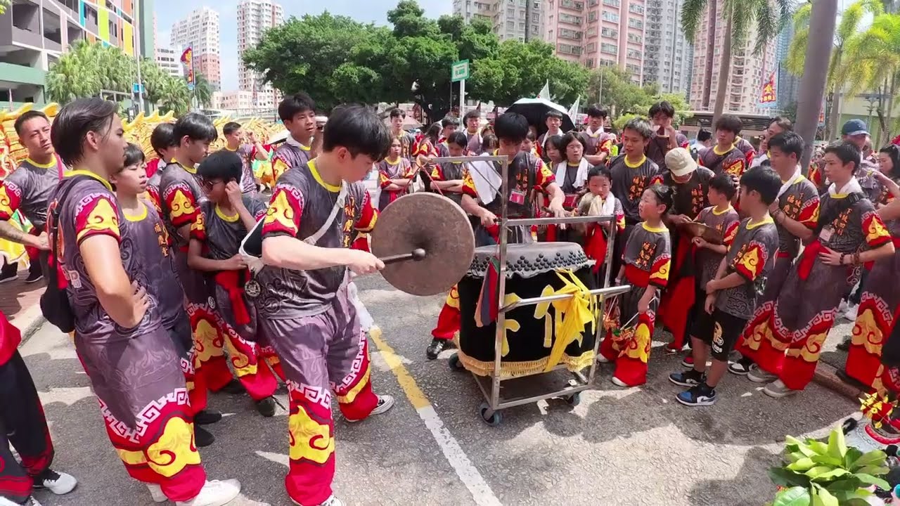 2025元朗天后寶誕–鼓樂花絮  #下攸田村 #福慶堂 #舞獅