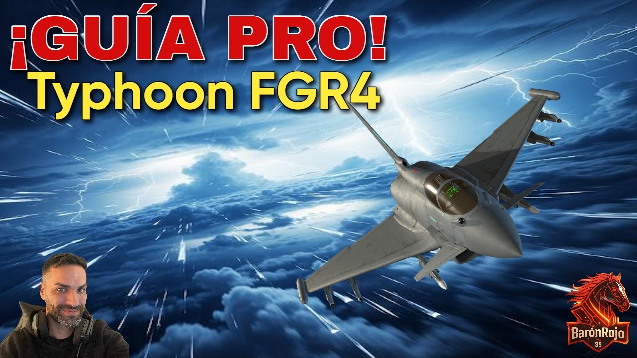 METALSTORM - 🚀 ¡DOMINA LOS CIELOS! | Guía Definitiva del Typhoon FGR4: El Caza Total ⚡