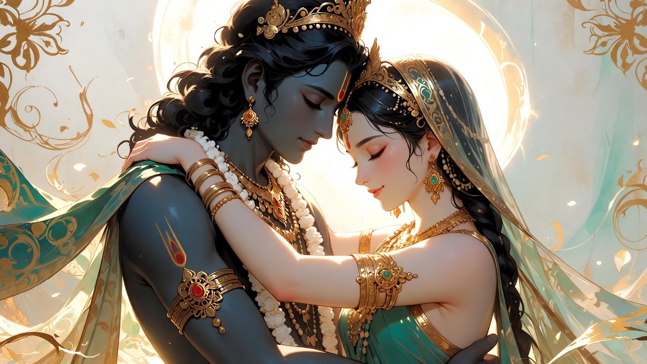 Play This to Attract True Love ❤️ | Radha Krishna Mantra | राधा कृष्ण प्रेम मंत्र