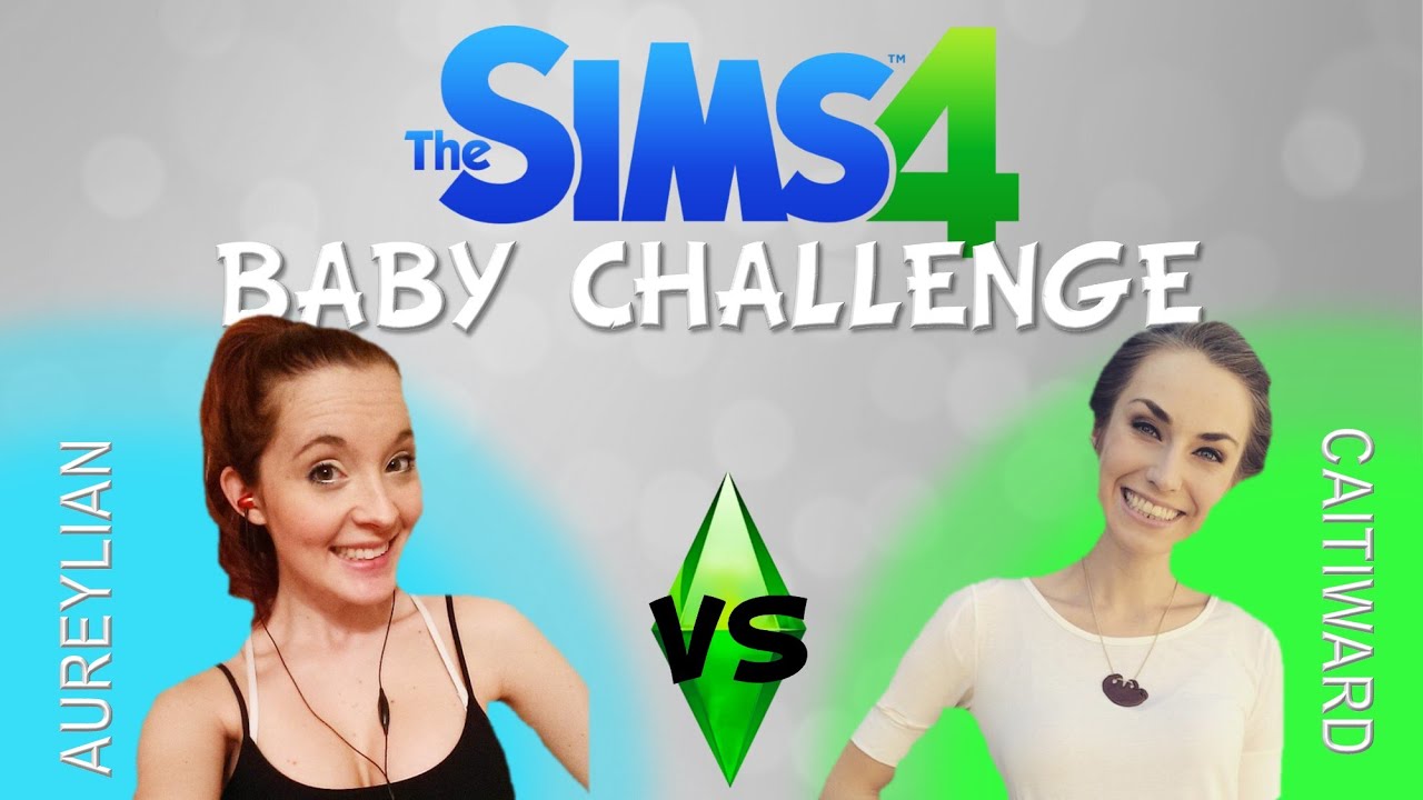 THE SIMS 4: BABY CHALLENGE vs CaitiWard!