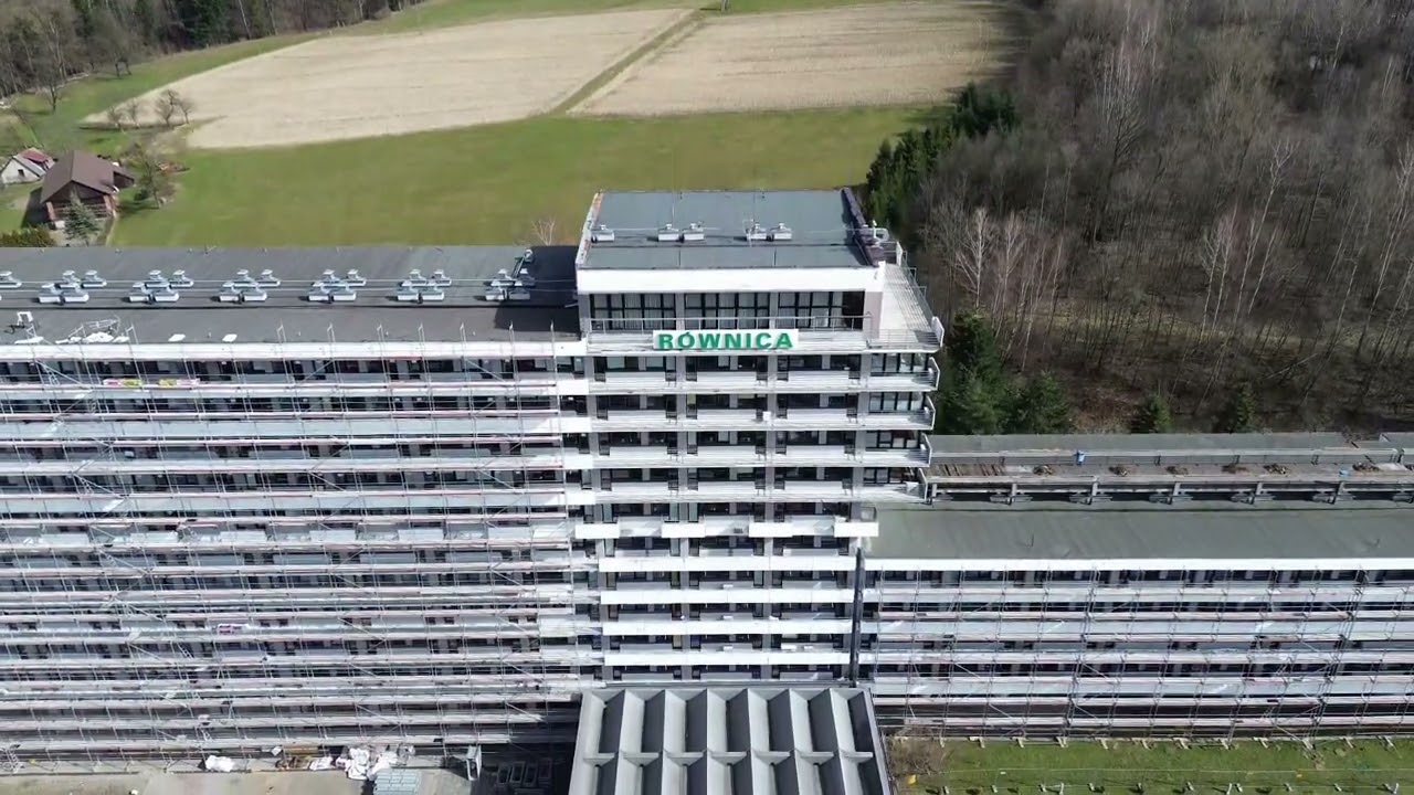 Ustroń - Równica, Piramidy, Kościół, Pijalnia wód | DJI MINI 3 | 4K
