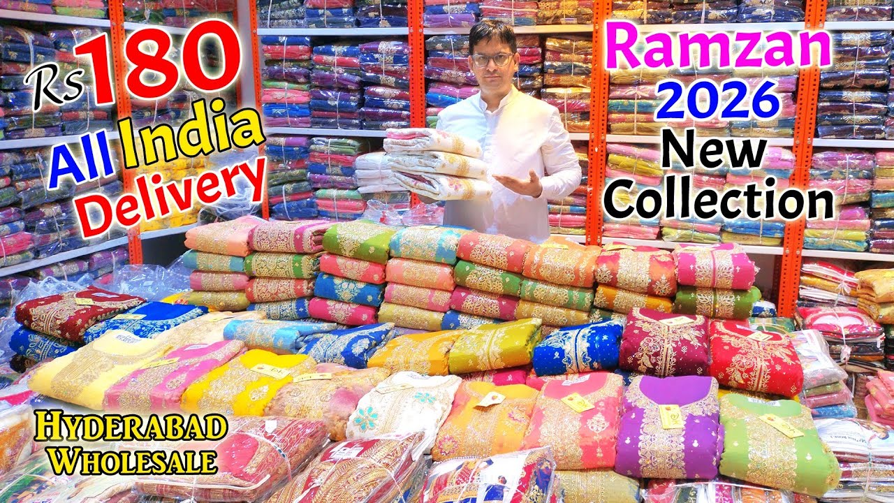 Ramzan Eid Eidi Variety Hyderabad Wholesale 180.Rs 🚚All India Delivery🚚 || G M Suits ||