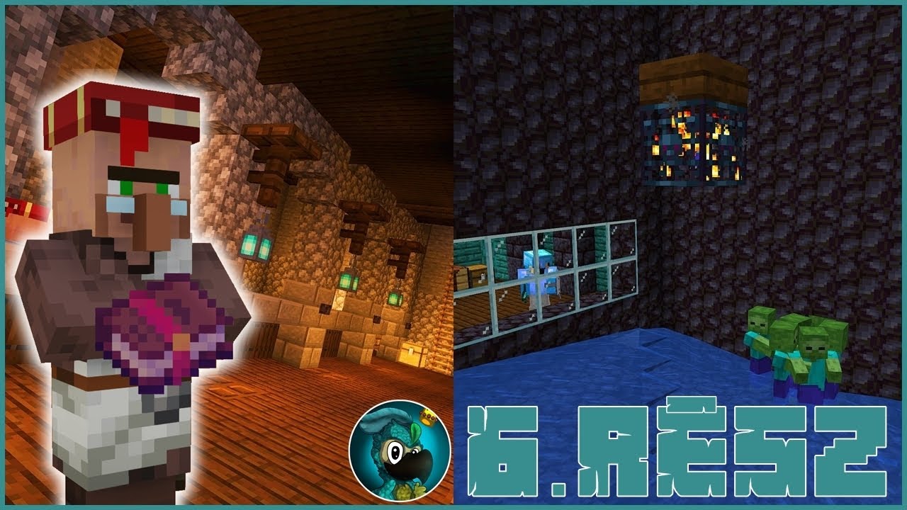 Minecraft Túlélő Let's Play | 6. rész: Mending + Zombi XP farm | Minecraft 1.16.1