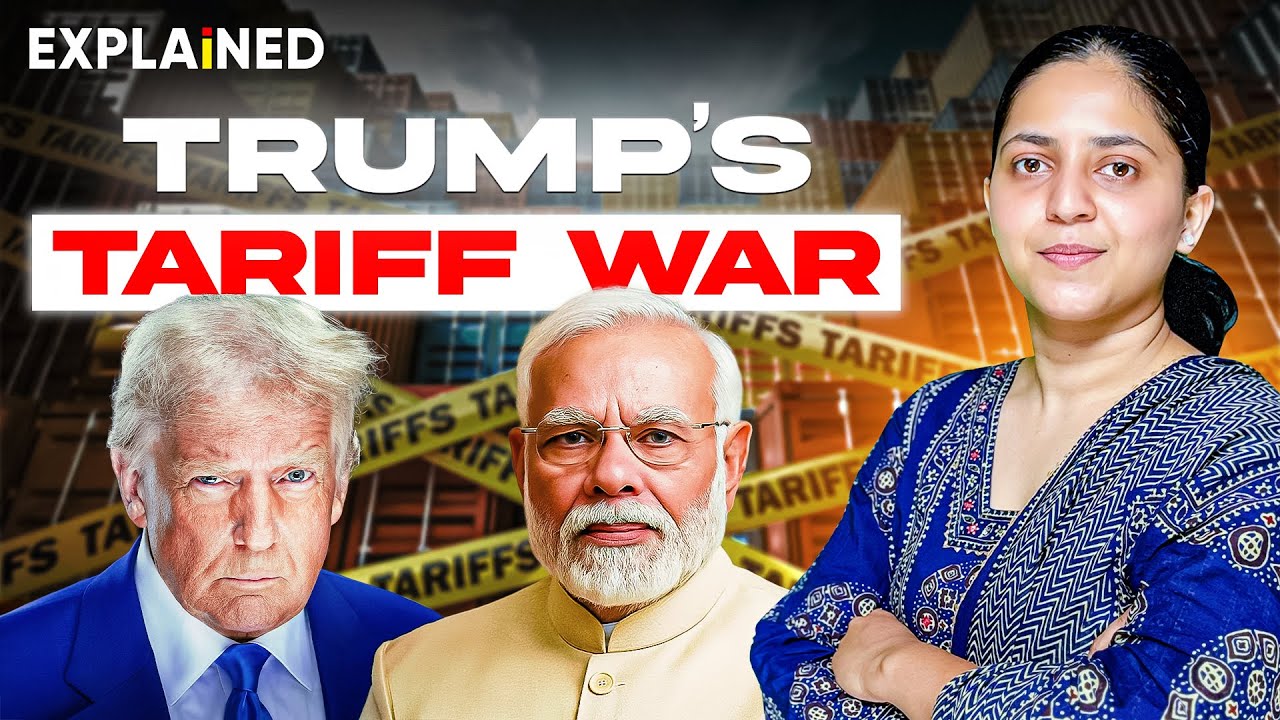 Impact of Tariffs on India’s Economic Growth - Explained #upsc