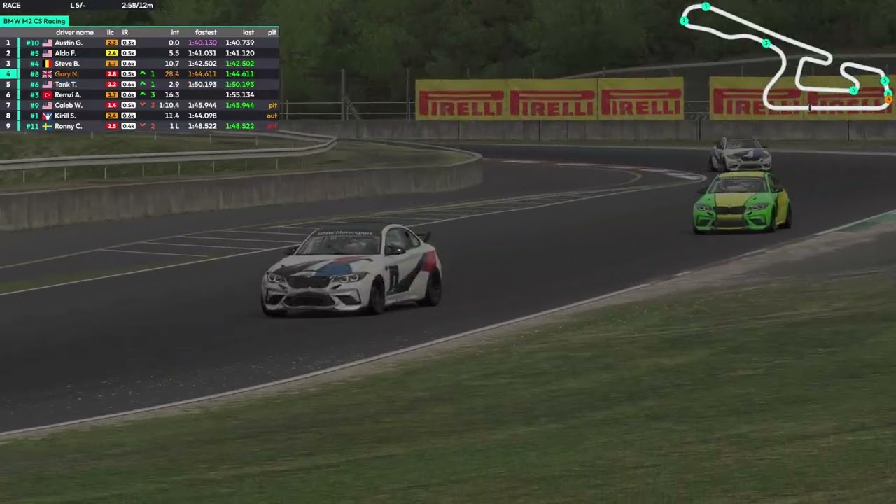 We Watch iRacing Bottom Split Madness - Test 2