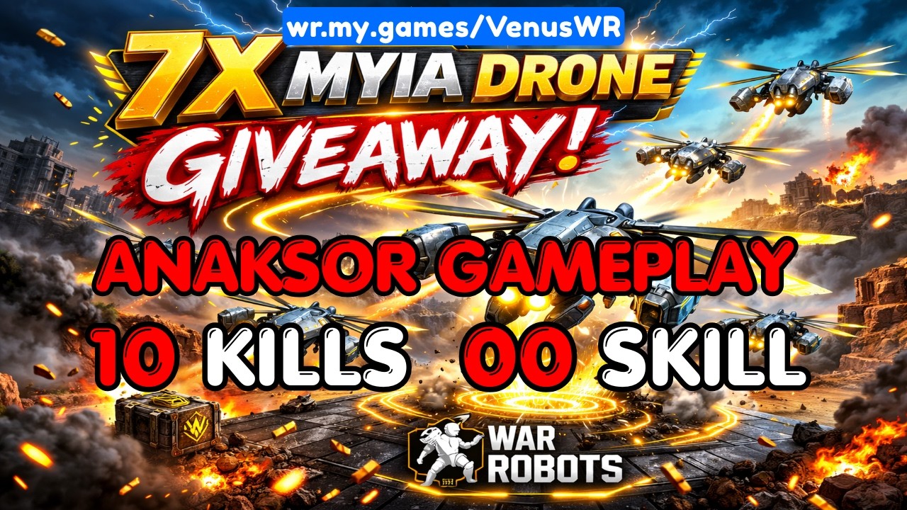 Giveaway Myia Drone  -  #WRWinMyia