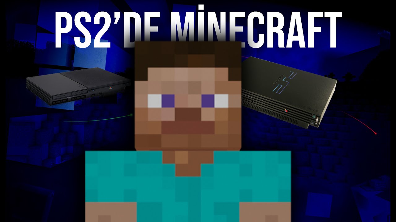 MİNECRAFT'I PLAYSTATION 2'DE OYNADIM | PS2 MİNECRAFT VERSİYONU