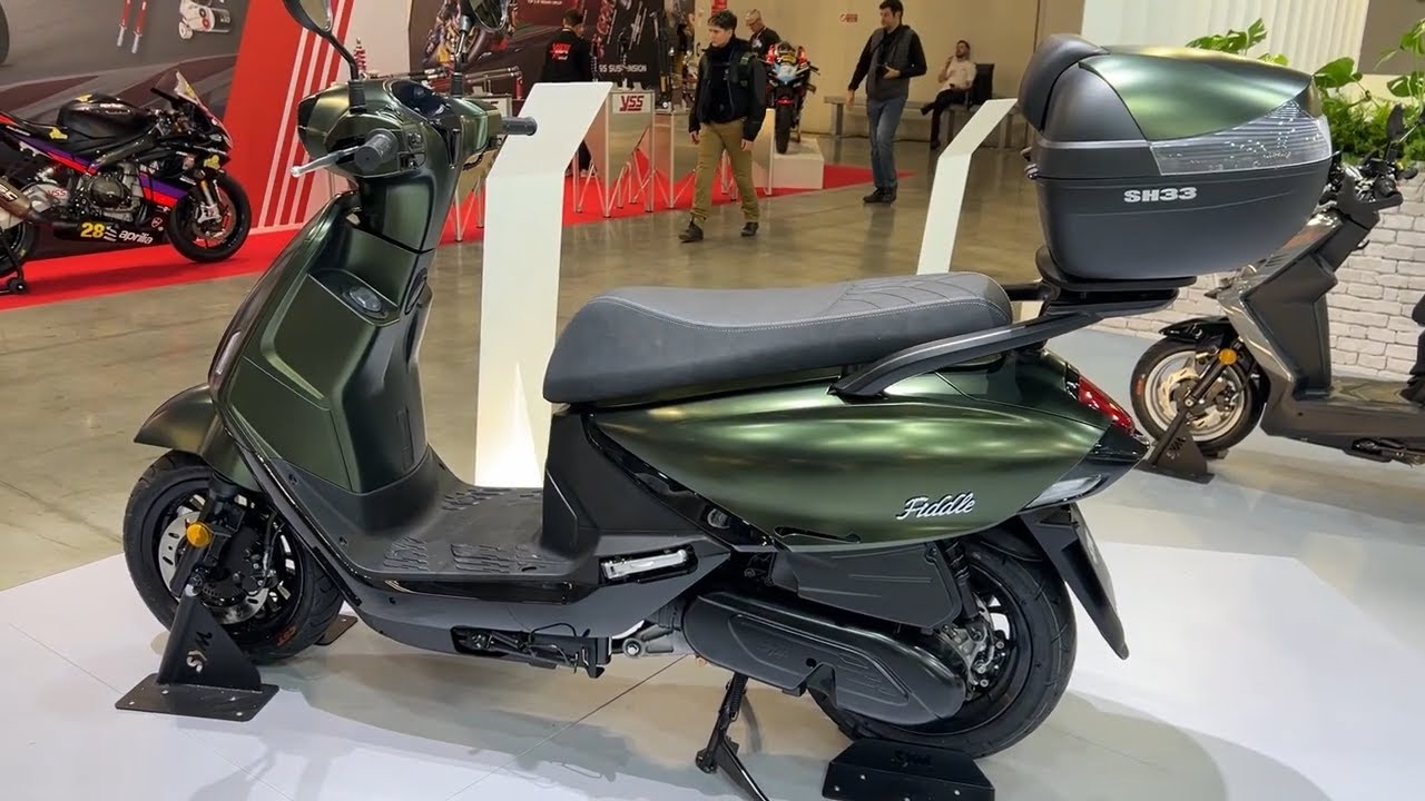 New SYM Fiddle 125 (2026) &ndash; The Ultimate Retro City Scooter! | Specs & Walkaround EICMA 2025
