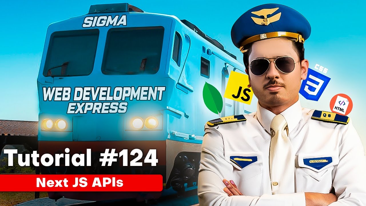 Creating APIs in Next.js | Sigma Web Development Course - Tutorial #124