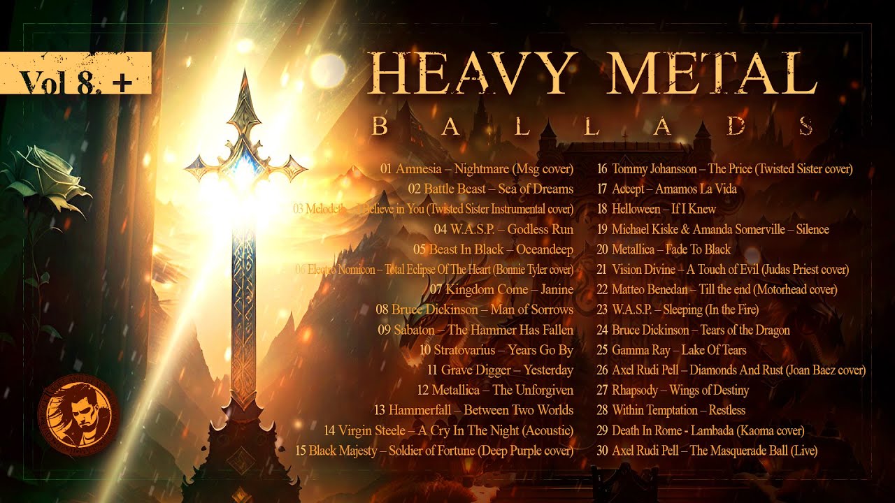 Heavy Metal Ballads Vol 8 | Big Сompilation (1, 2, 4) Heavy Metal, Power Metal, Symphonic, Hard Rock