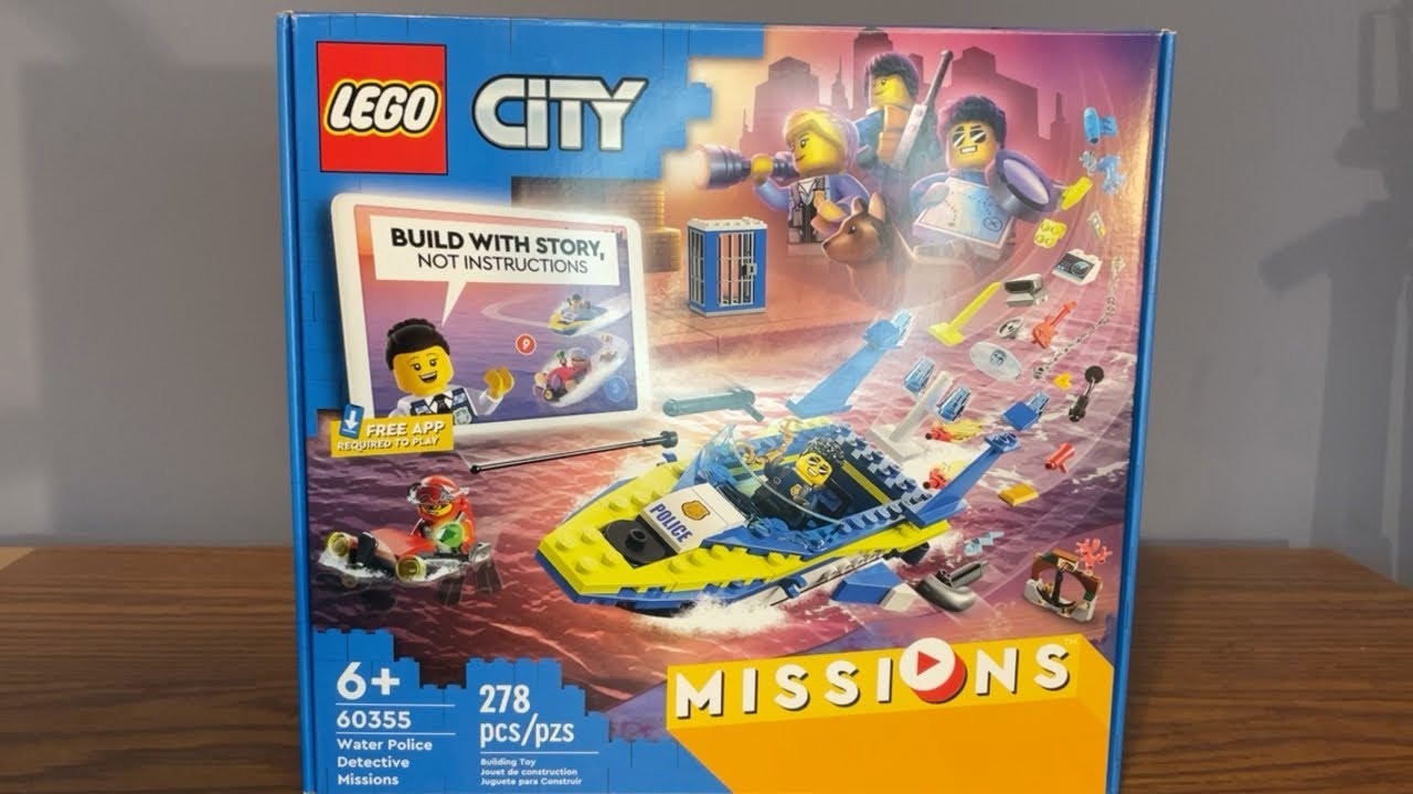 Lego City Water Police Detective Mission (60355)