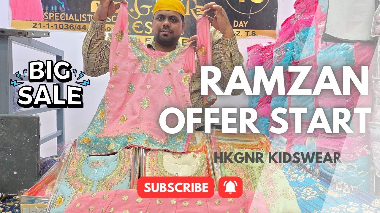 Ramzan Offer on WHOLESALE Plazo dresses in Madina market