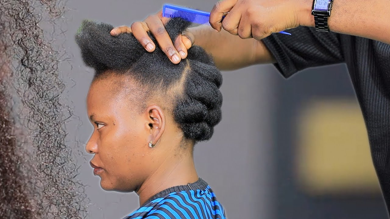 The Quickest Method For Short Natural HairStyling From Natural Hair Kinky . Detailed Tutorial.