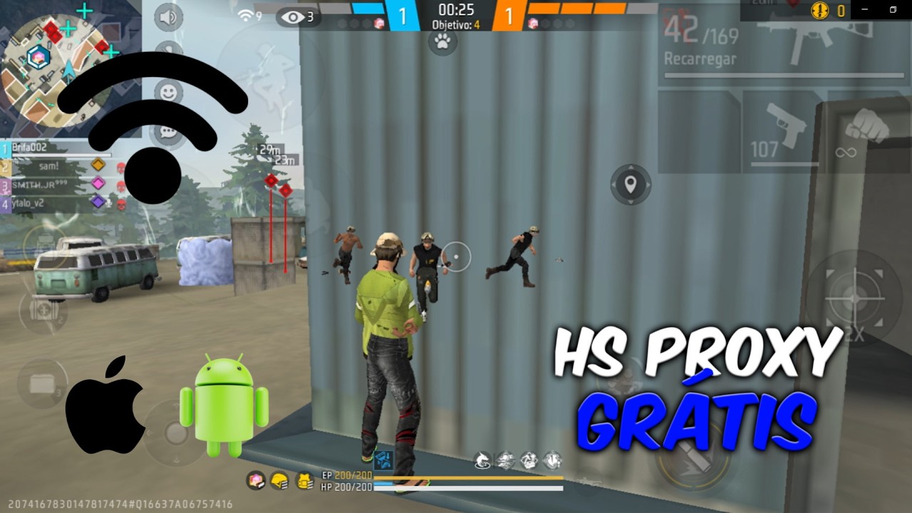 HS PROXY MTH TEAM V4.9 GRATIS PARA ANDROID E IOS ✅ XIT VIA WIFI + HS PESCO&Ccedil;O OU HS PEITO ANT BAN