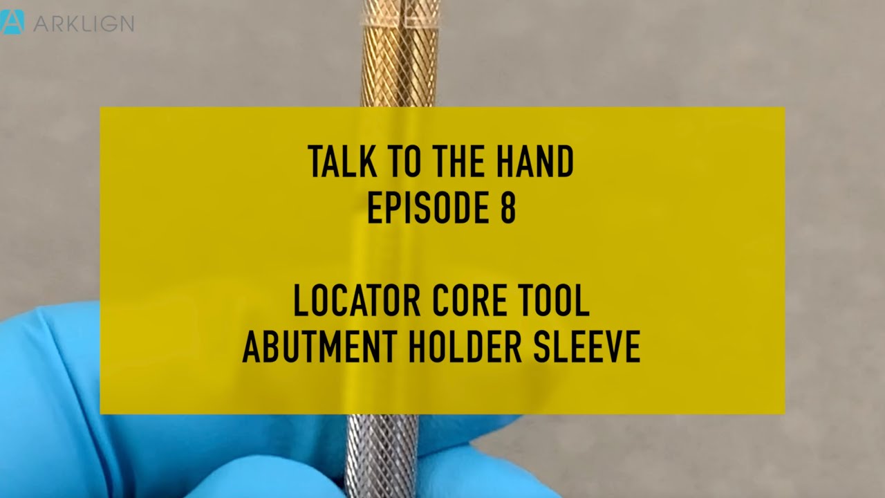 How to use the Abutment Holder Sleeve on your LOCATOR Core Tool? @ZestDentalSolutions