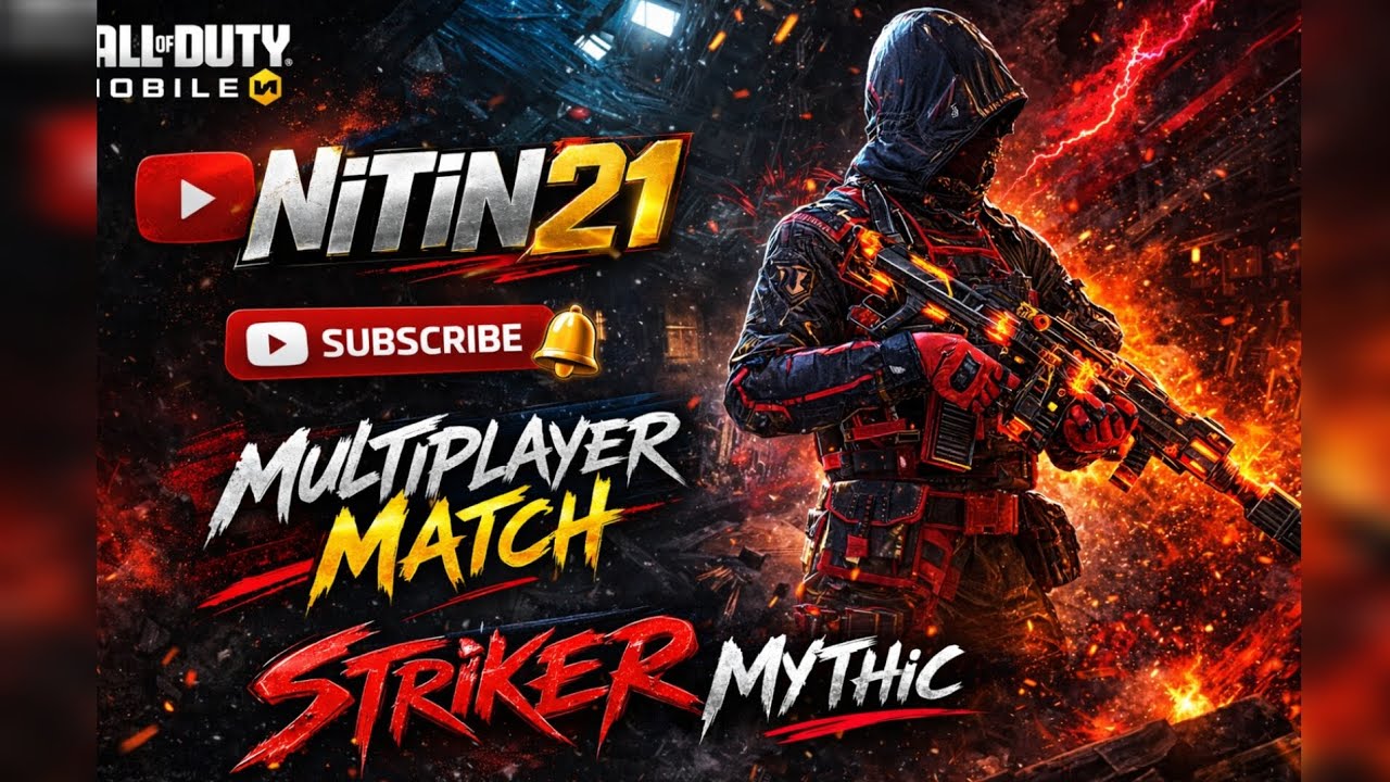NiTiN21 - Striker Mythic - Call of Duty Mobile Gameplay 🎮💥👊⭐✨ #gameplay #codm #callofdutymobile
